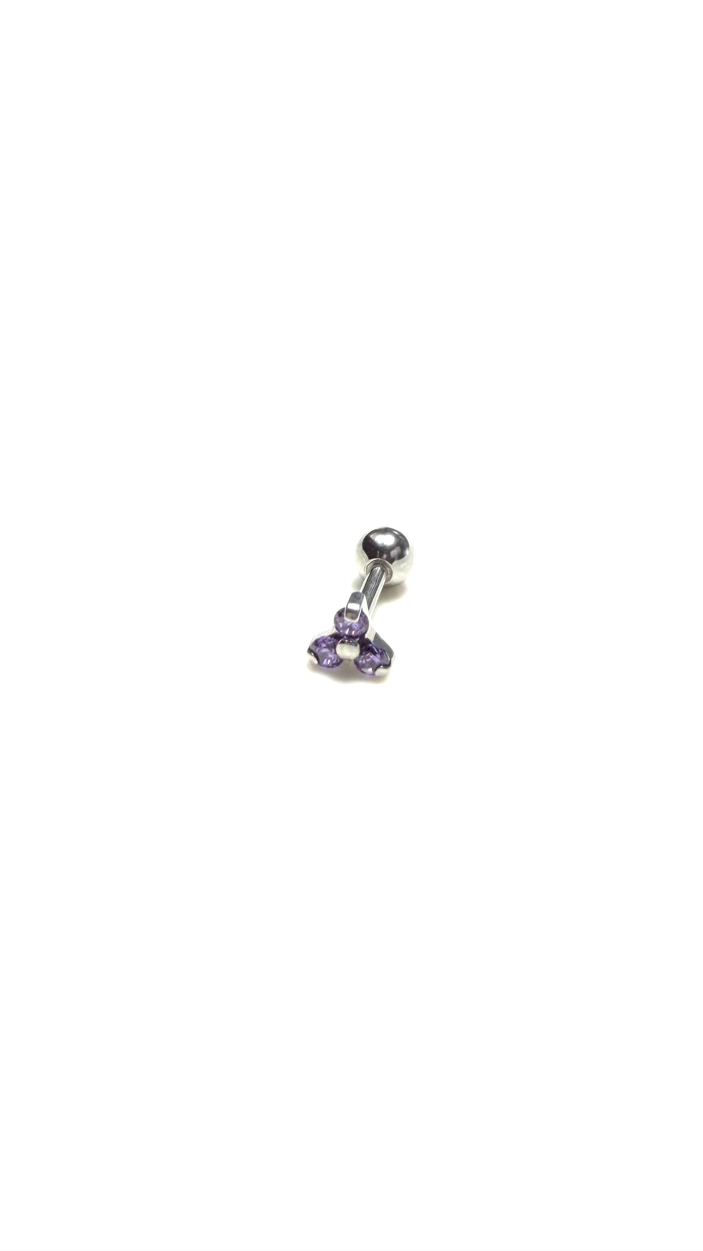 Piercing Triple Morado