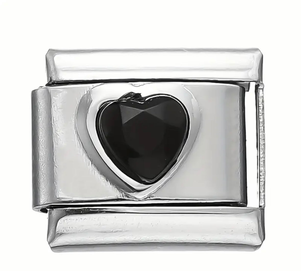 Charm Corazón Negro