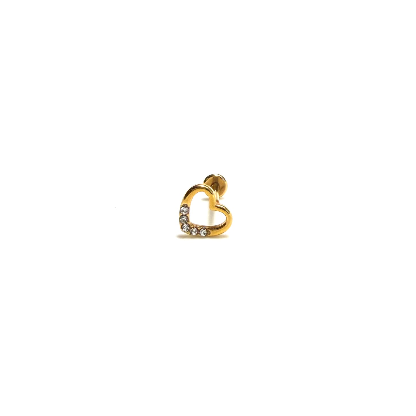 Piercing de Silueta Corazón