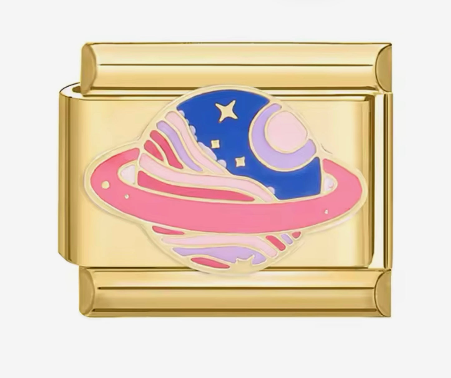 Charm Planeta Rosa