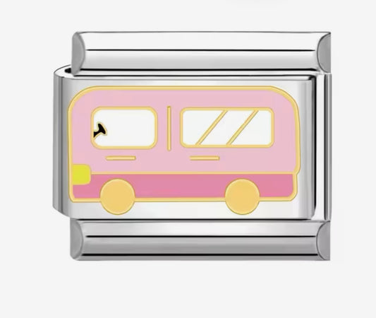 Charm Camión Rosa