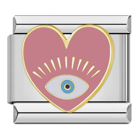 Charm Ojo Rosa