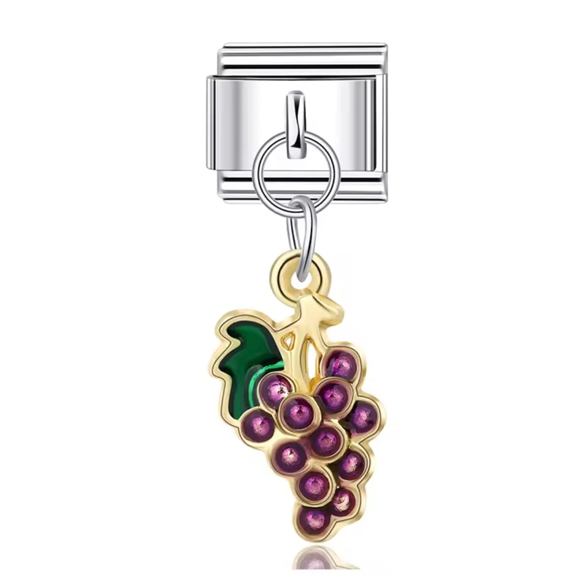 Charm colgante de uvas