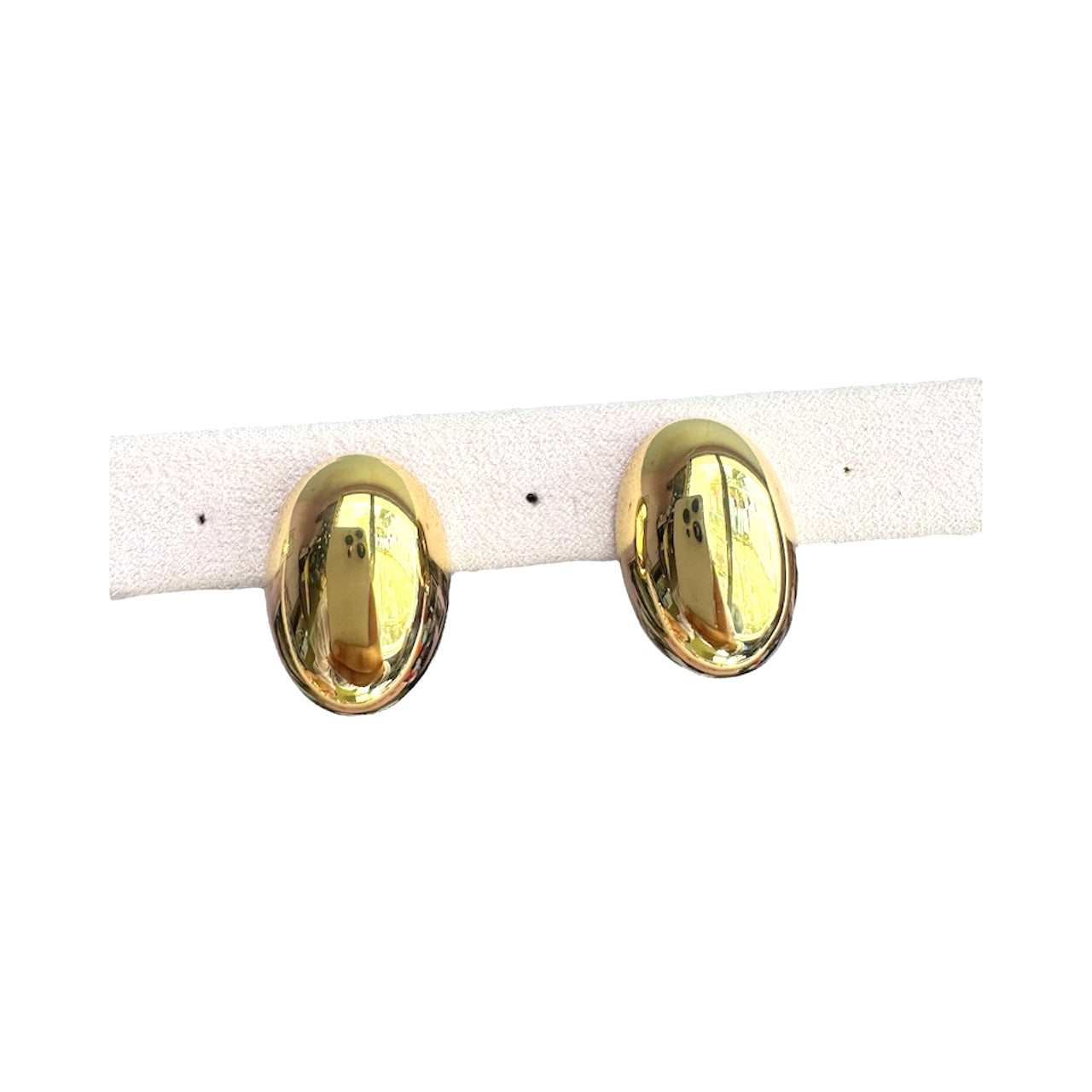 Aretes chunky ovalados