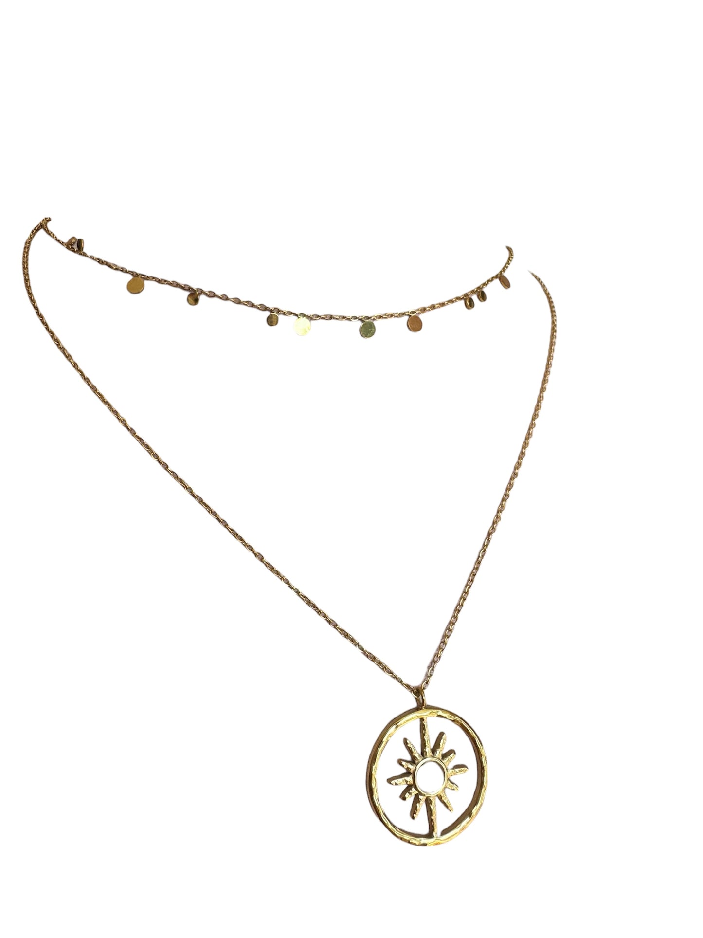 Collar doble sol